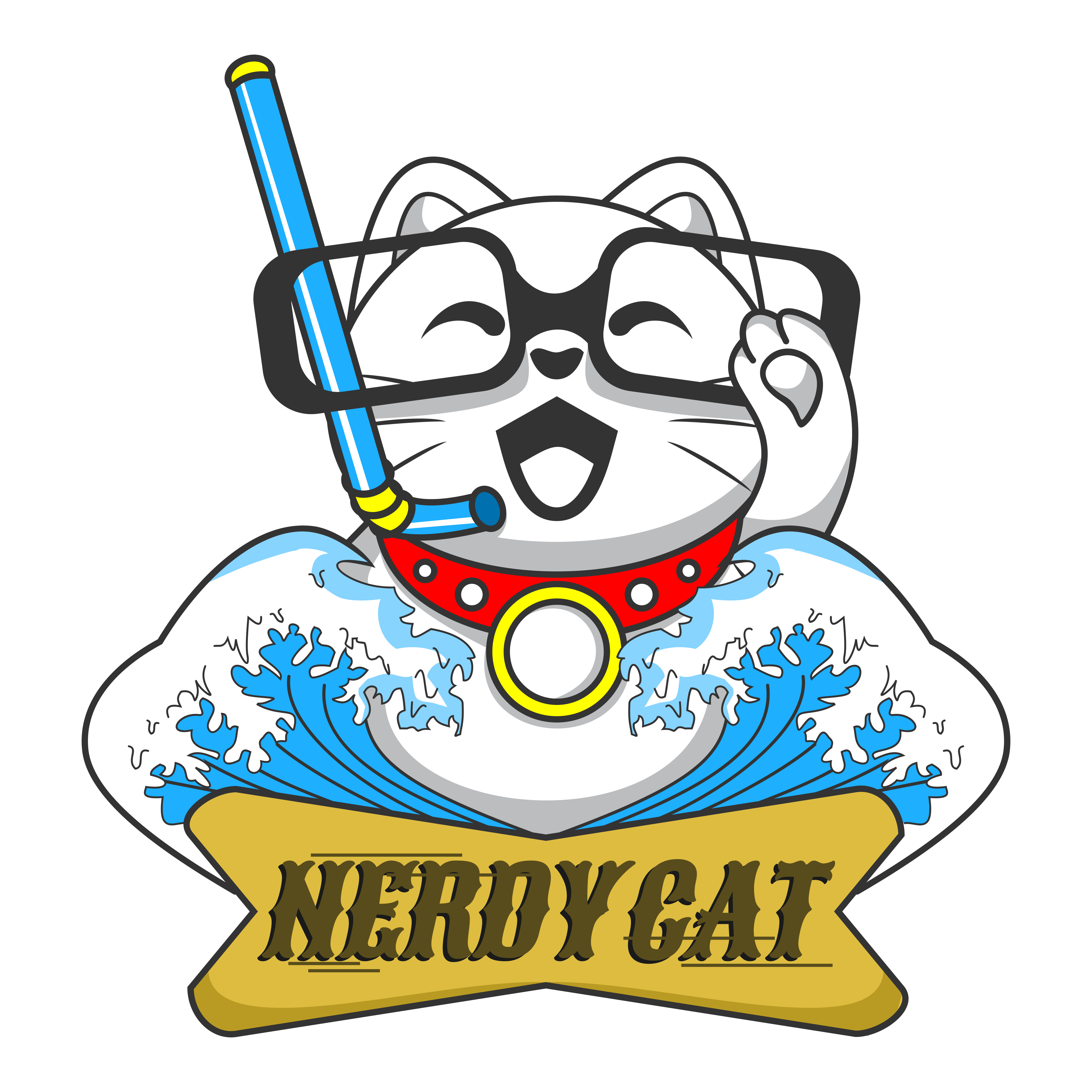 nerdy-cat-scuba-travels-logo